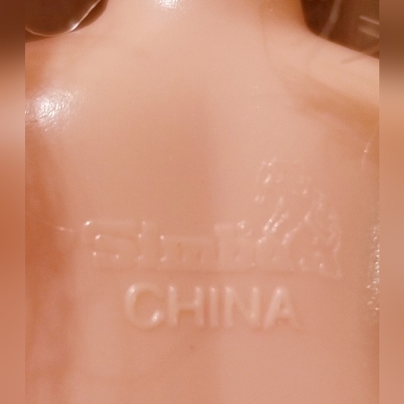 90s Steffi Simba Miniature Baby Doll with Overalls Vintage - Picture 11 of 11